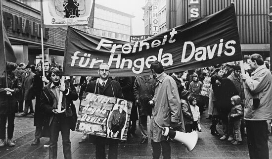 Action in support of Angela Davis