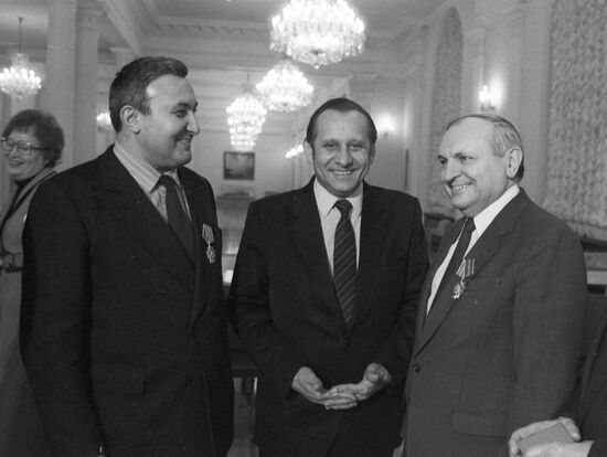 A. Kaznacheyev, Sergey Inanko and Yuri Golovyatenko