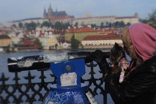View of the Old Town of Prague