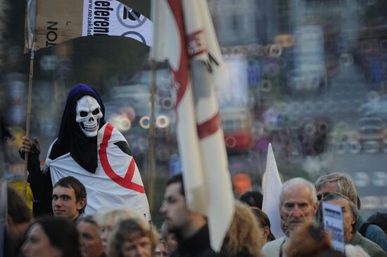 Protest rally