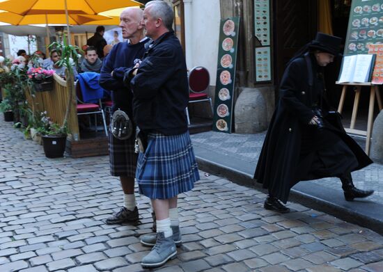 Scottish football fans