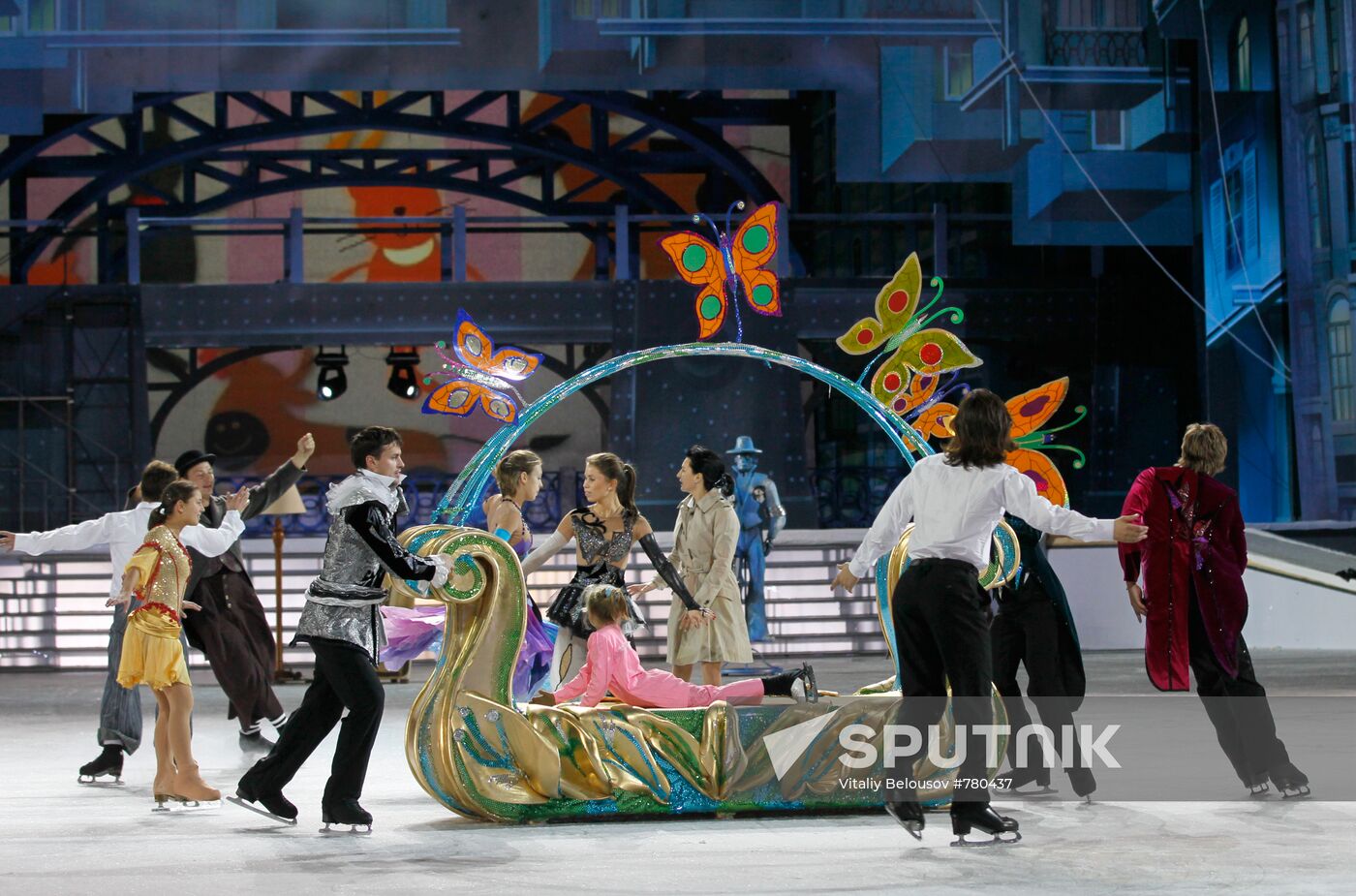 Dress rehearsal of "City Lights"