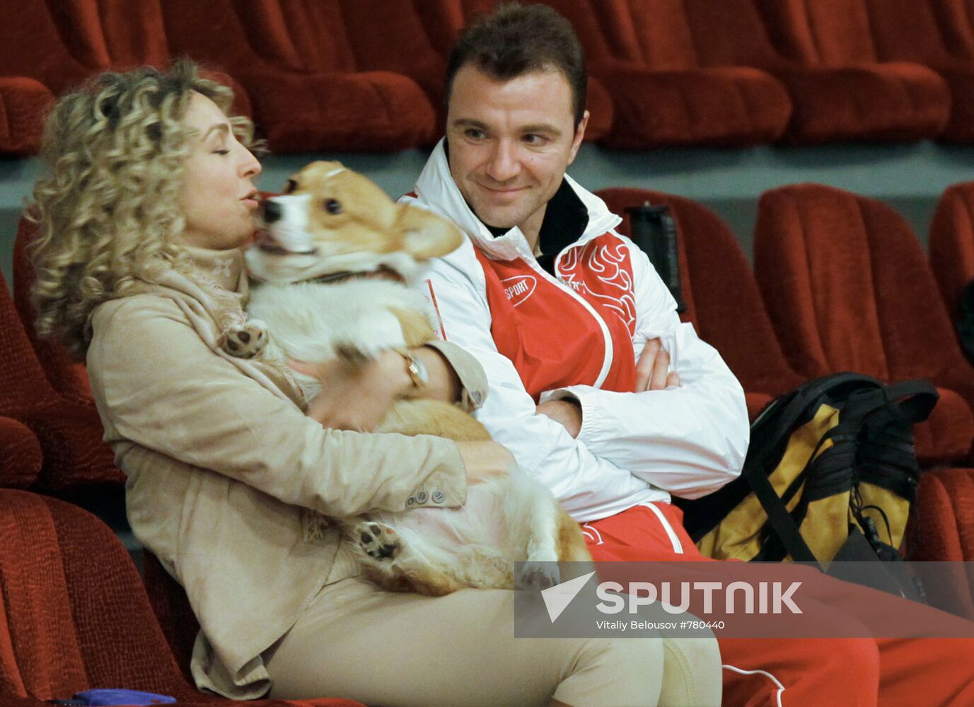 Katherina von Gechmen-Waldek and Anton Sikharulidze