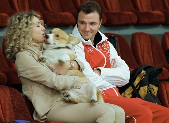 Katherina von Gechmen-Waldek and Anton Sikharulidze