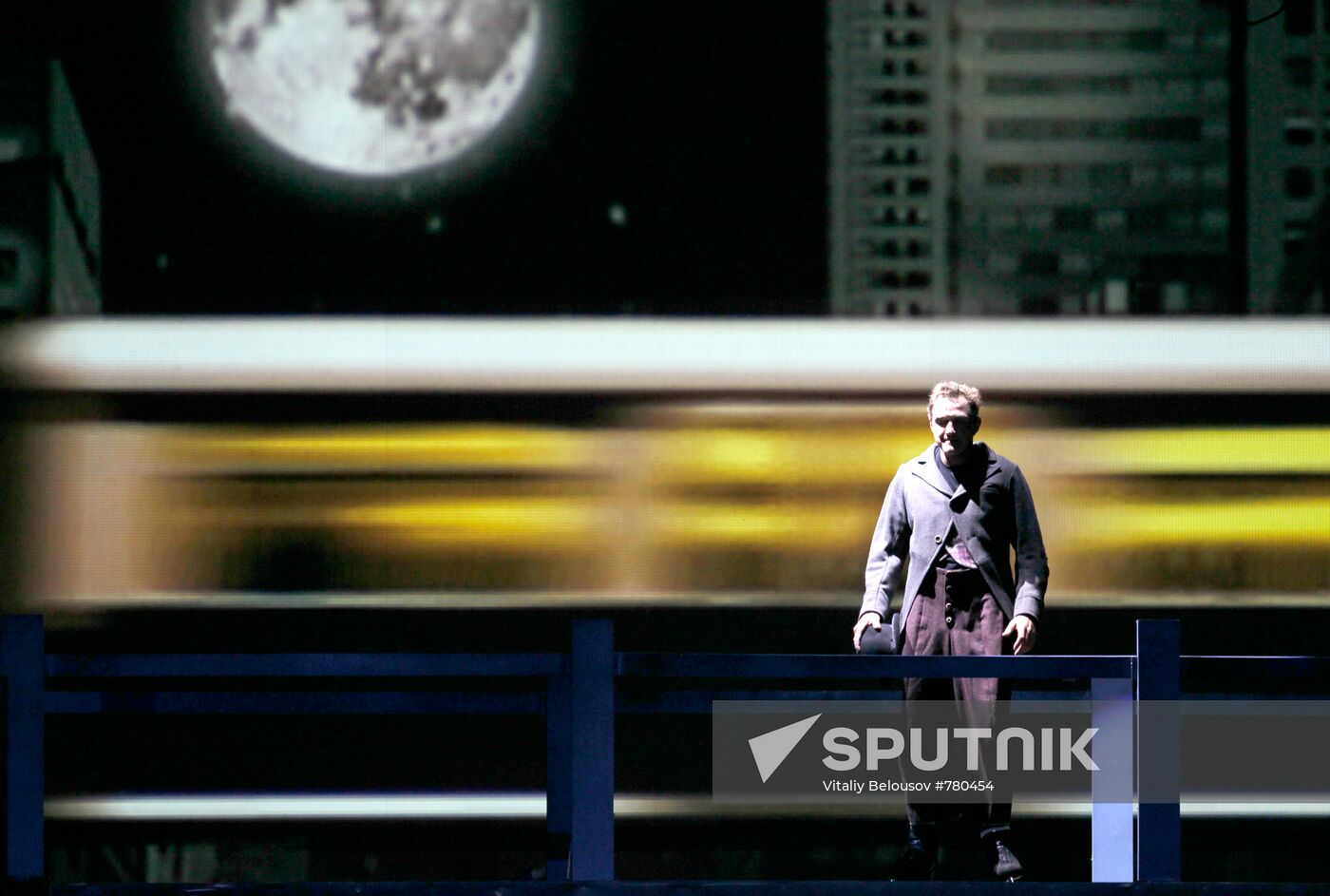 Dress rehearsal of "City Lights"
