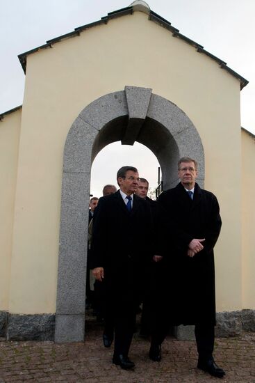 German President Christian Wulff in St. Petersburg