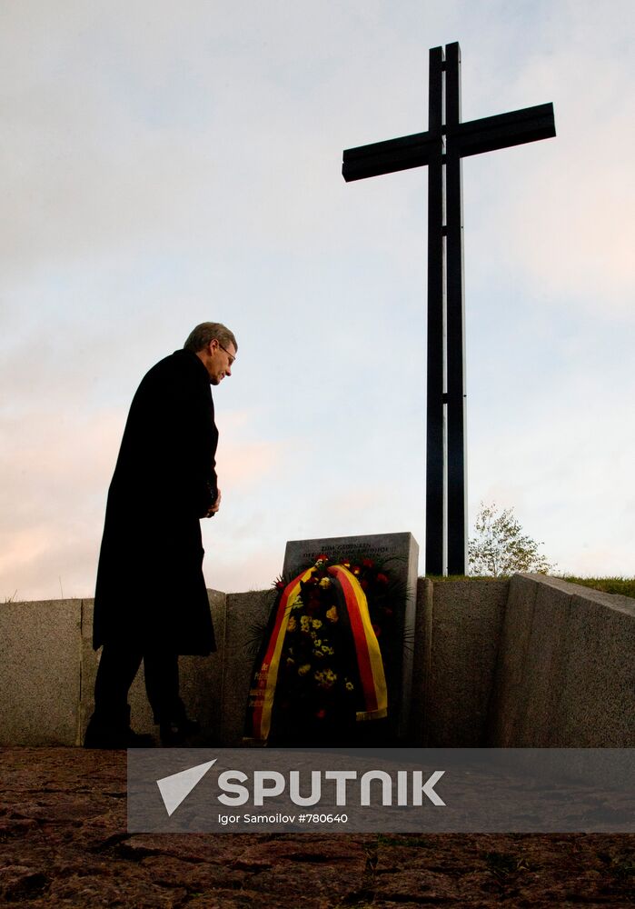 German President Christian Wulff in St. Petersburg