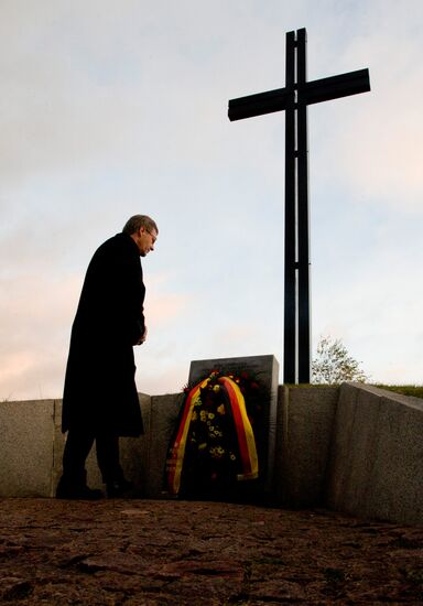 German President Christian Wulff in St. Petersburg