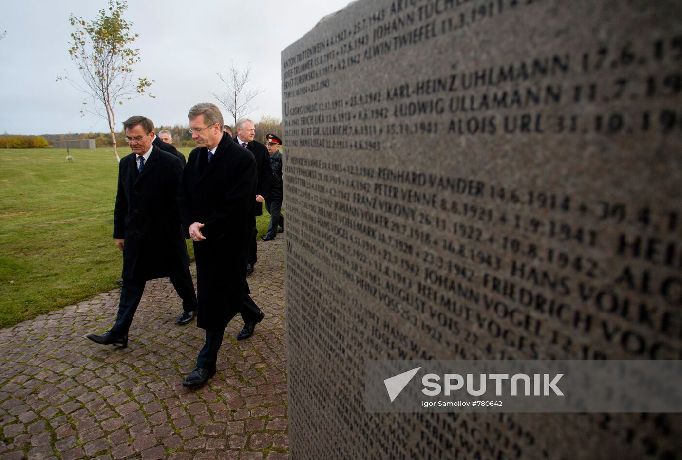 German President Christian Wulff in St. Petersburg