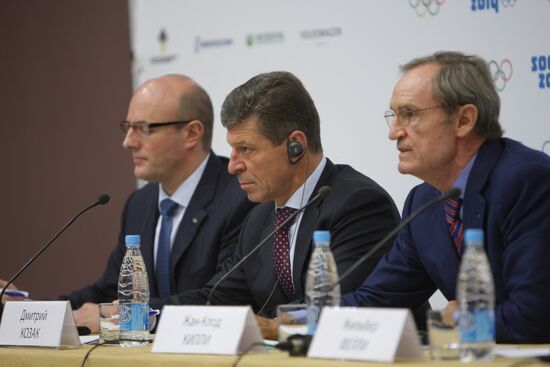 Concluding news conference of IOC Coordination Commission