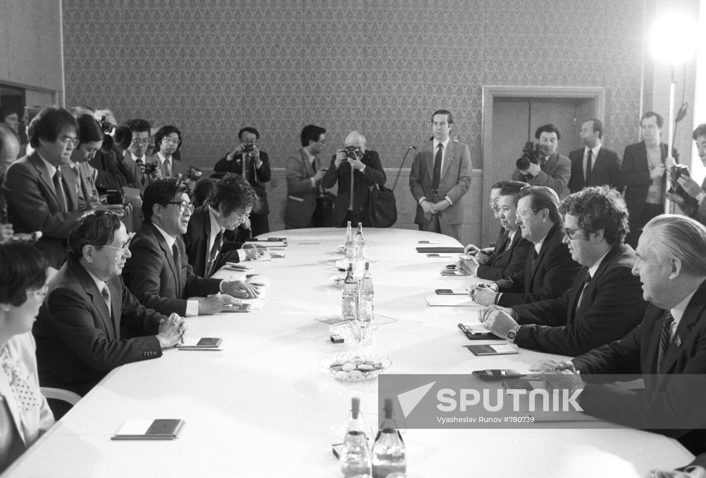Hokkaido Governor Takahiro Yokomichi in the USSR