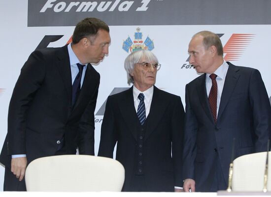Russia's first Formula One Grand Prix