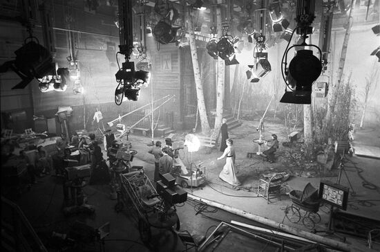 Shooting teleplay based on Anton Chekhov's "The Three Sisters"