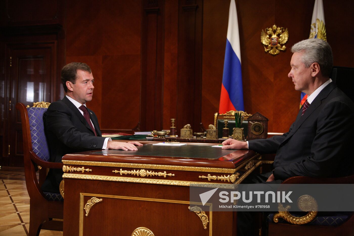 Dmitry Medvedev nominates Sergei Sobyanin for Moscow mayor