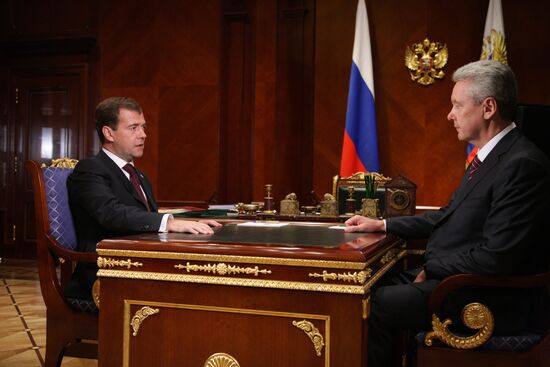 Dmitry Medvedev nominates Sergei Sobyanin for Moscow mayor