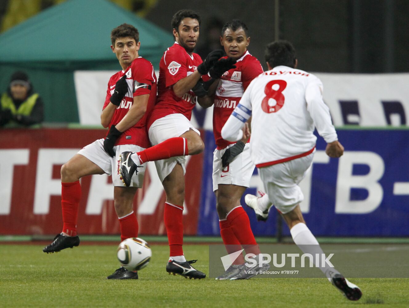 Russian Premier League. Spartak vs. Alania