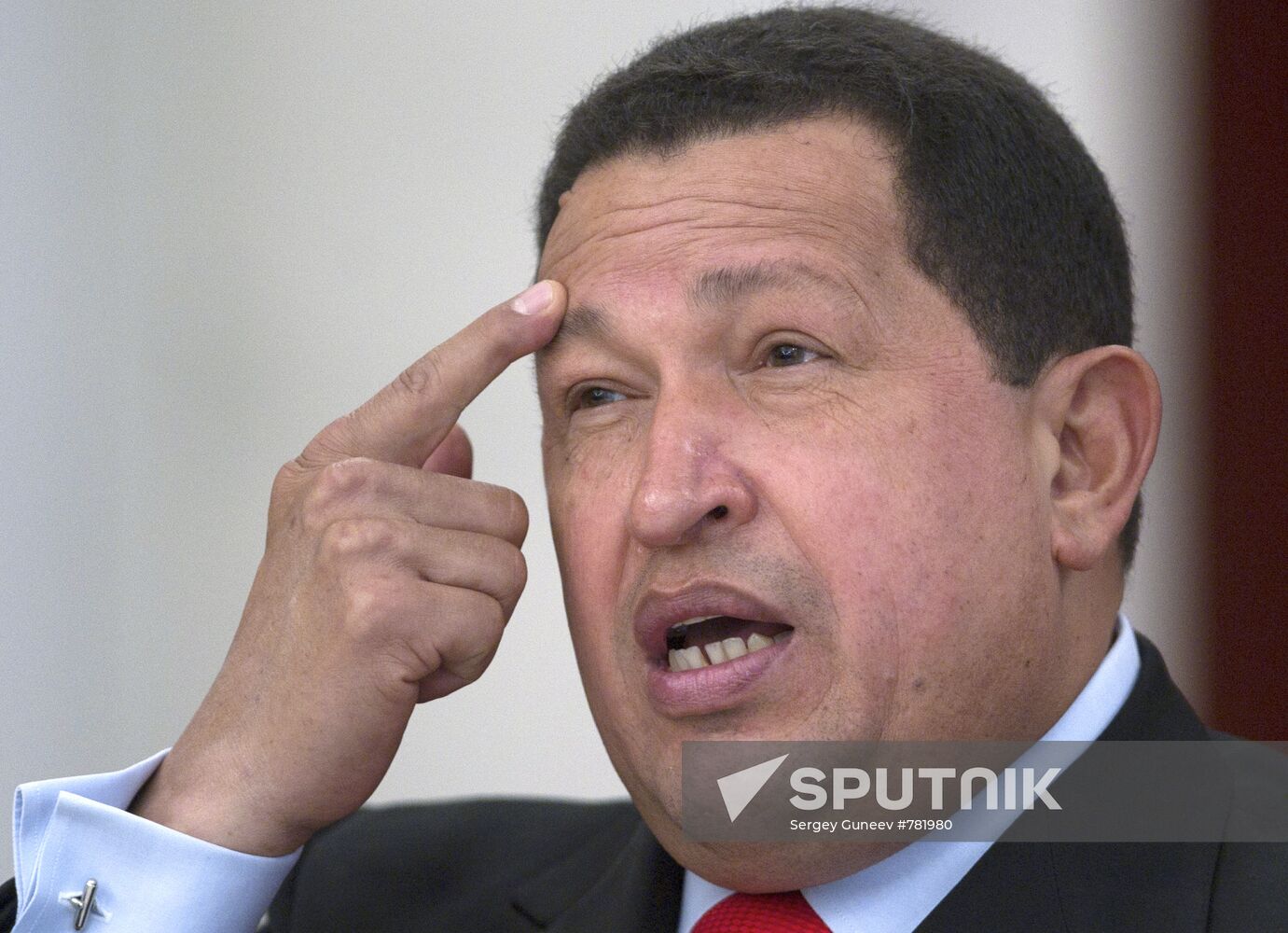 Venezuelan President Hugo Chavez