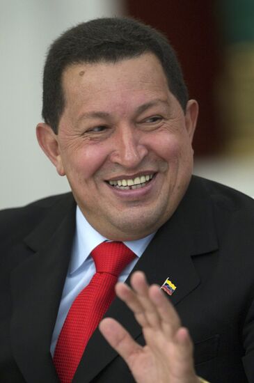 Venezuelan President Hugo Chavez