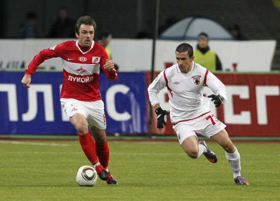 Russian Premier League. Spartak vs. Alania