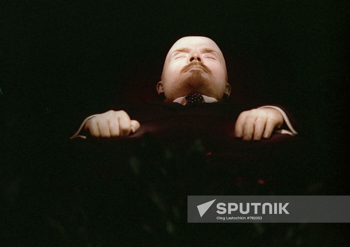 Embalmed body of Vladimir Lenin