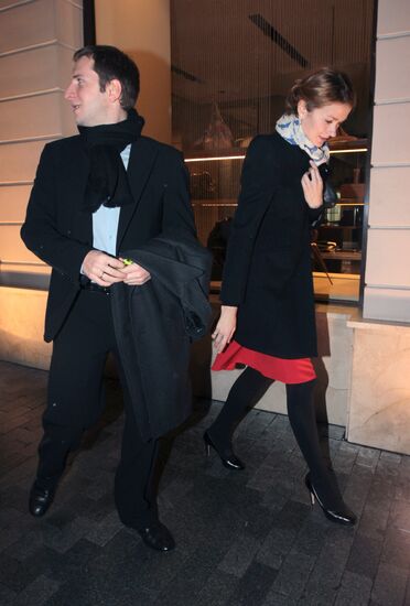 Rezo Gigineishvili and Nadya Mikhalkova