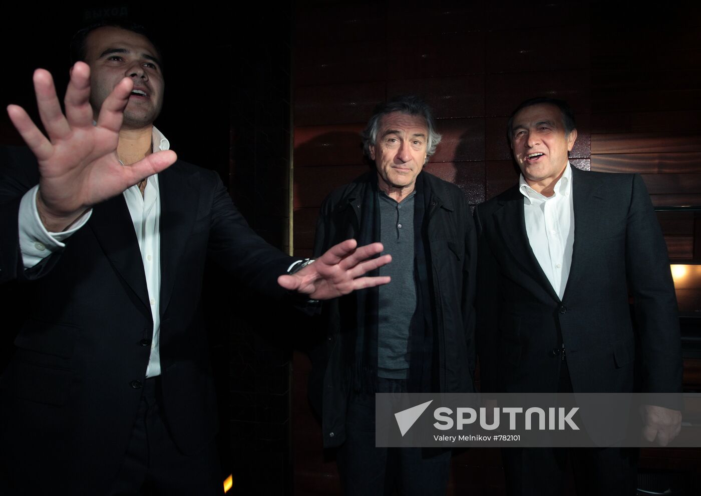 Robert De Niro has private dinner at Nobu restaurant