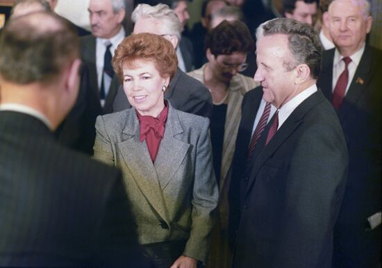 Raisa Maksimovna Gorbacheva in Belgrade