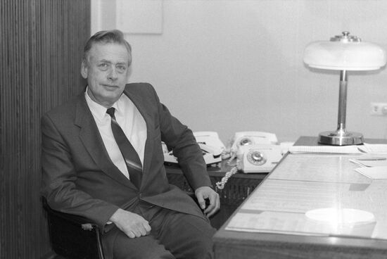 Soviet Ambassador to Namibia Andrei Urnov