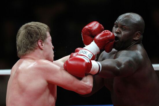 Boxing. Alexander Povetkin vs. Teke Oruh