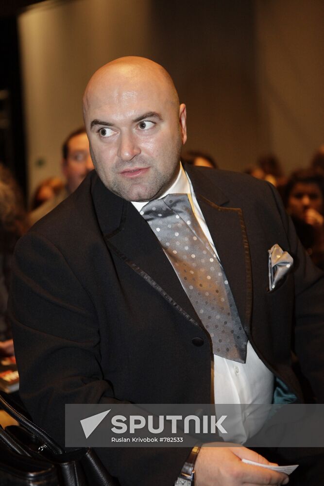 Radio anchorman Grigory Pogosyan