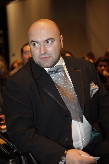 Radio anchorman Grigory Pogosyan