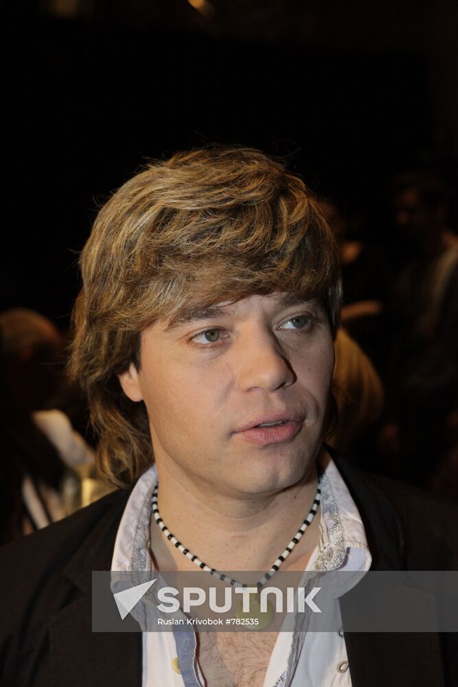 Soloist of Na-Na band Vyacheslav Zherebkin