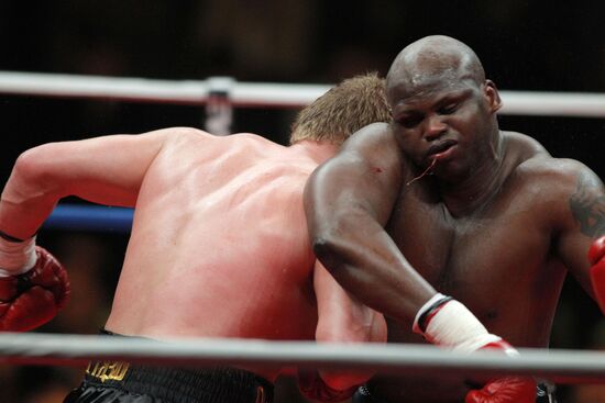Boxing. Alexander Povetkin vs. Teke Oruh