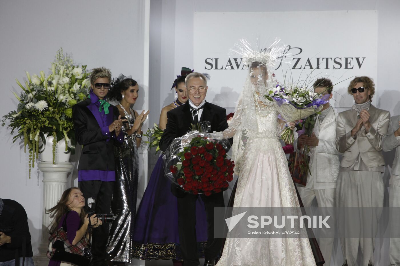 Fashion designer Vyacheslav Zaitsev
