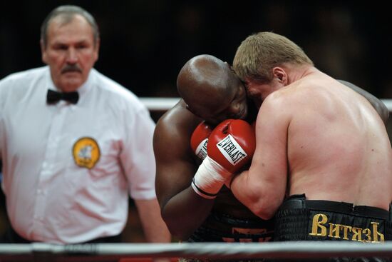 Boxing. Alexander Povetkin vs. Teke Oruh