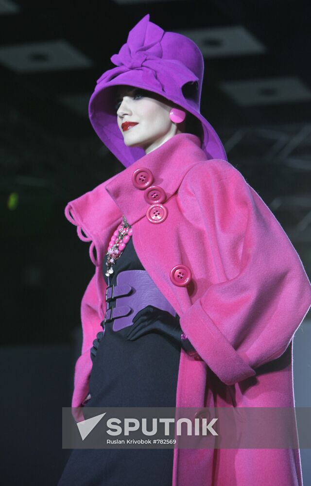 Opening of Russian Fashion Week in Moscow