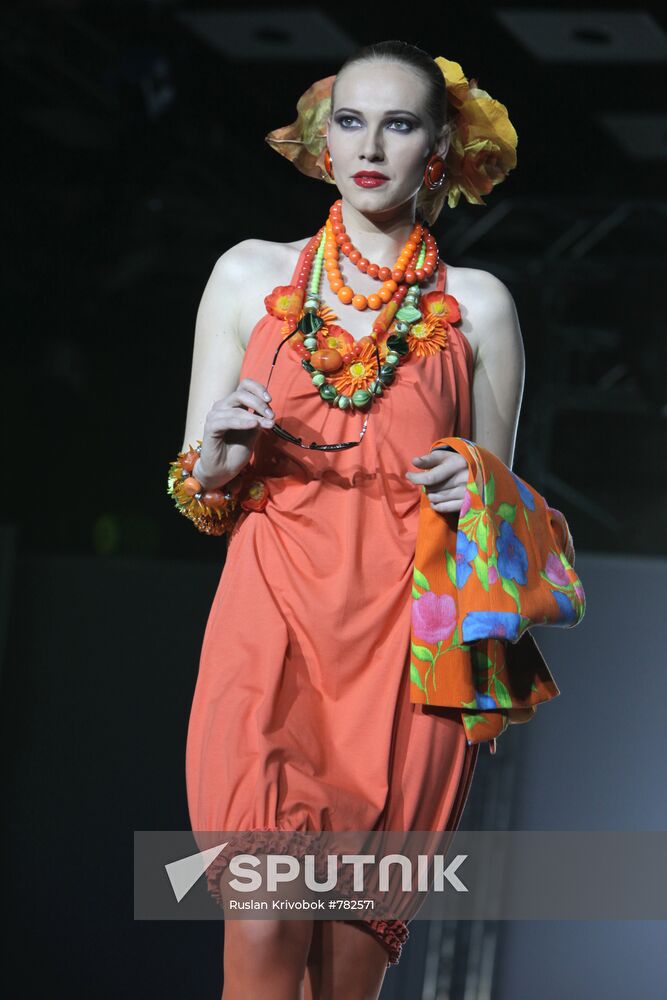 Opening of Russian Fashion Week in Moscow