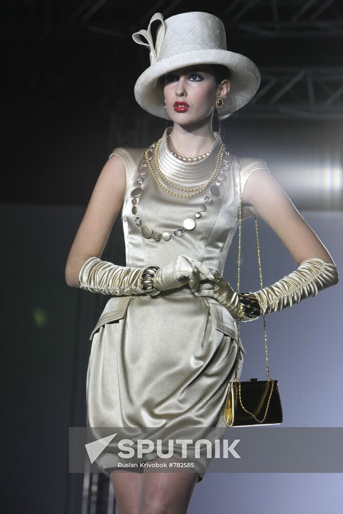 Opening of Russian Fashion Week in Moscow