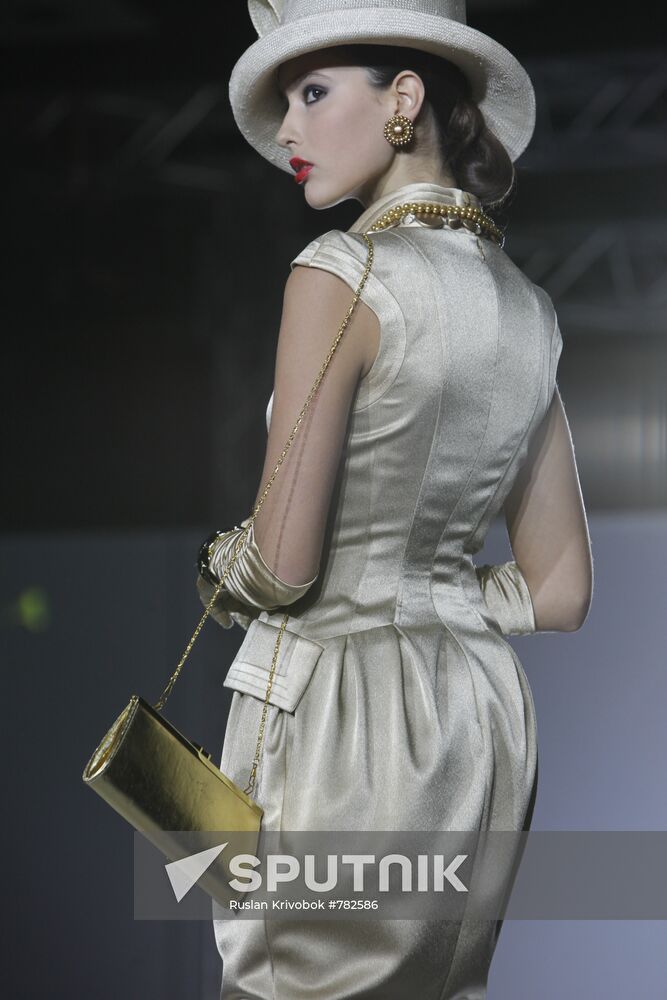 Opening of Russian Fashion Week in Moscow