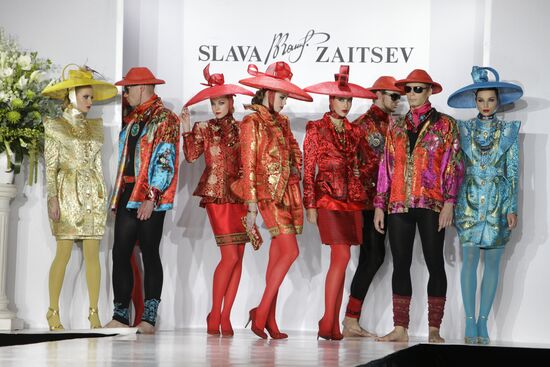 Opening of Russian Fashion Week in Moscow