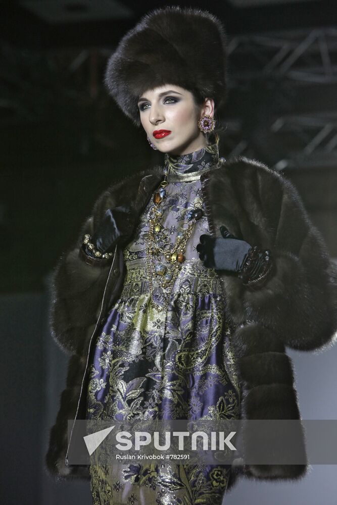 Opening of Russian Fashion Week in Moscow