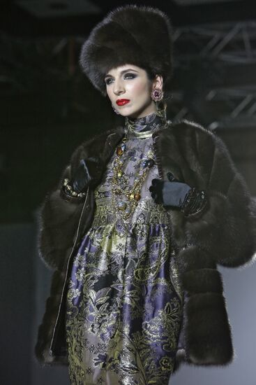 Opening of Russian Fashion Week in Moscow