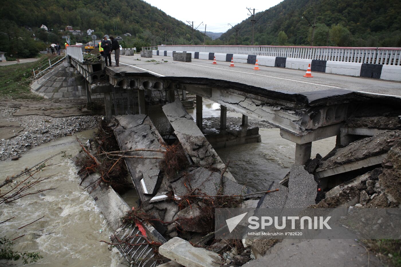 Krasnodar Region hit by flood