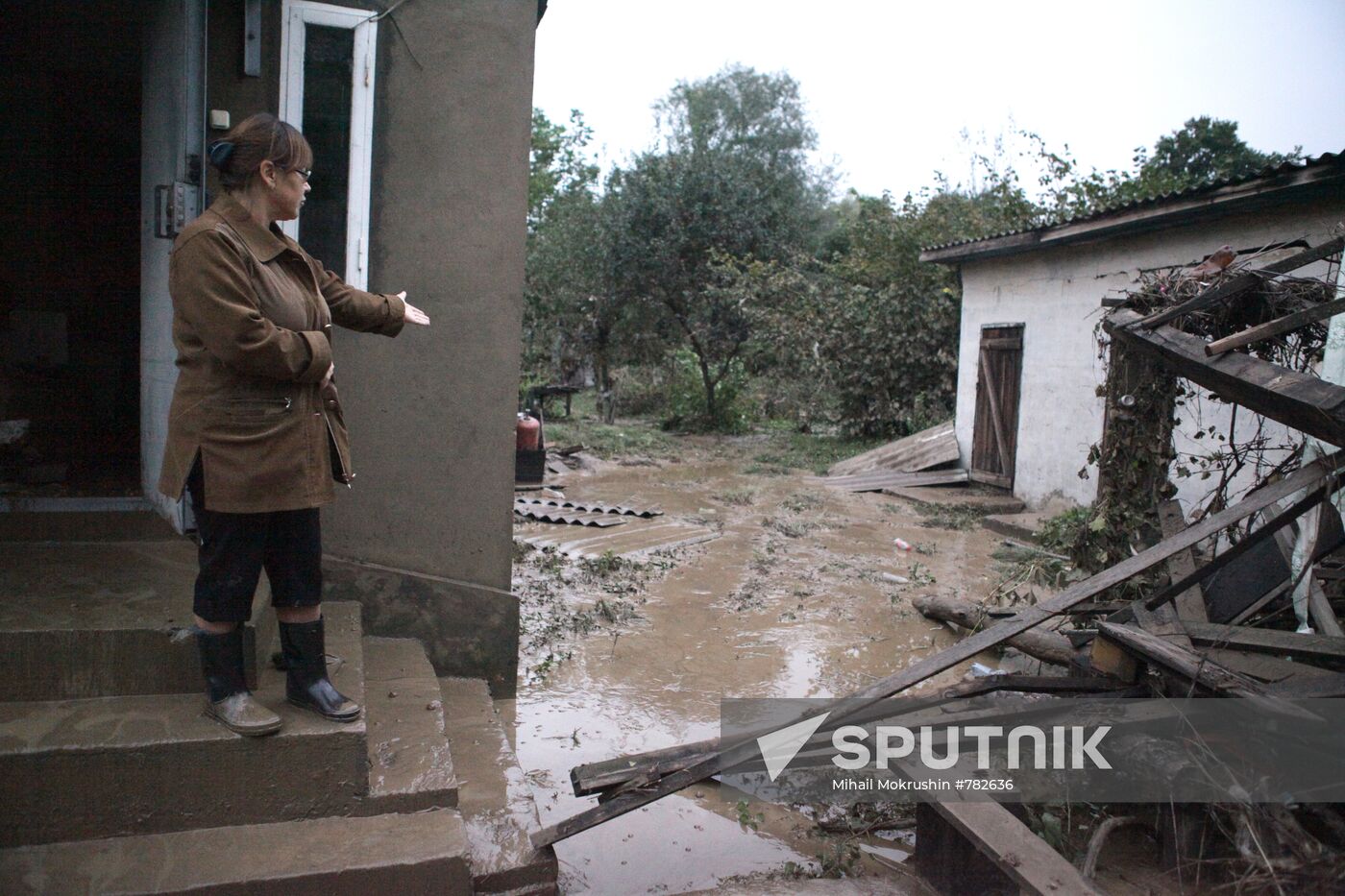Krasnodar Region hit by flood