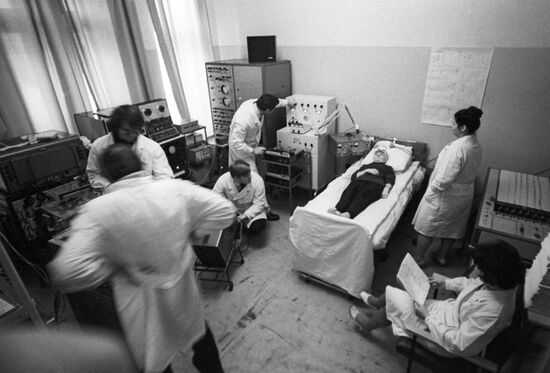 Session of electrostimulation