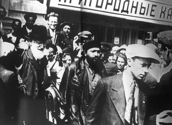 Writer Bernard Shaw's visit to USSR