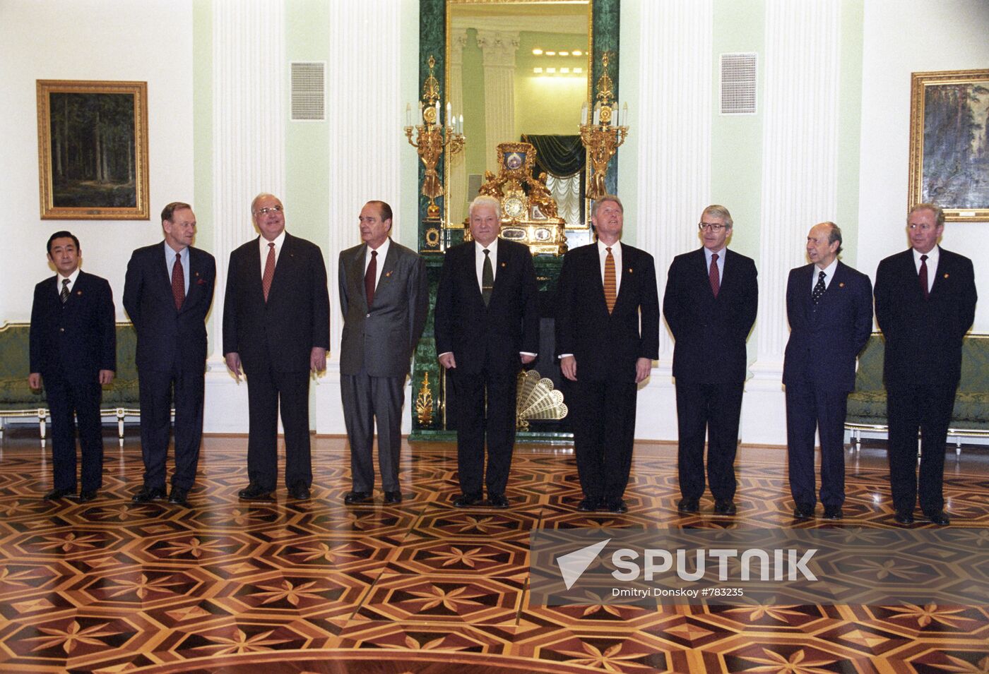 G8 leaders