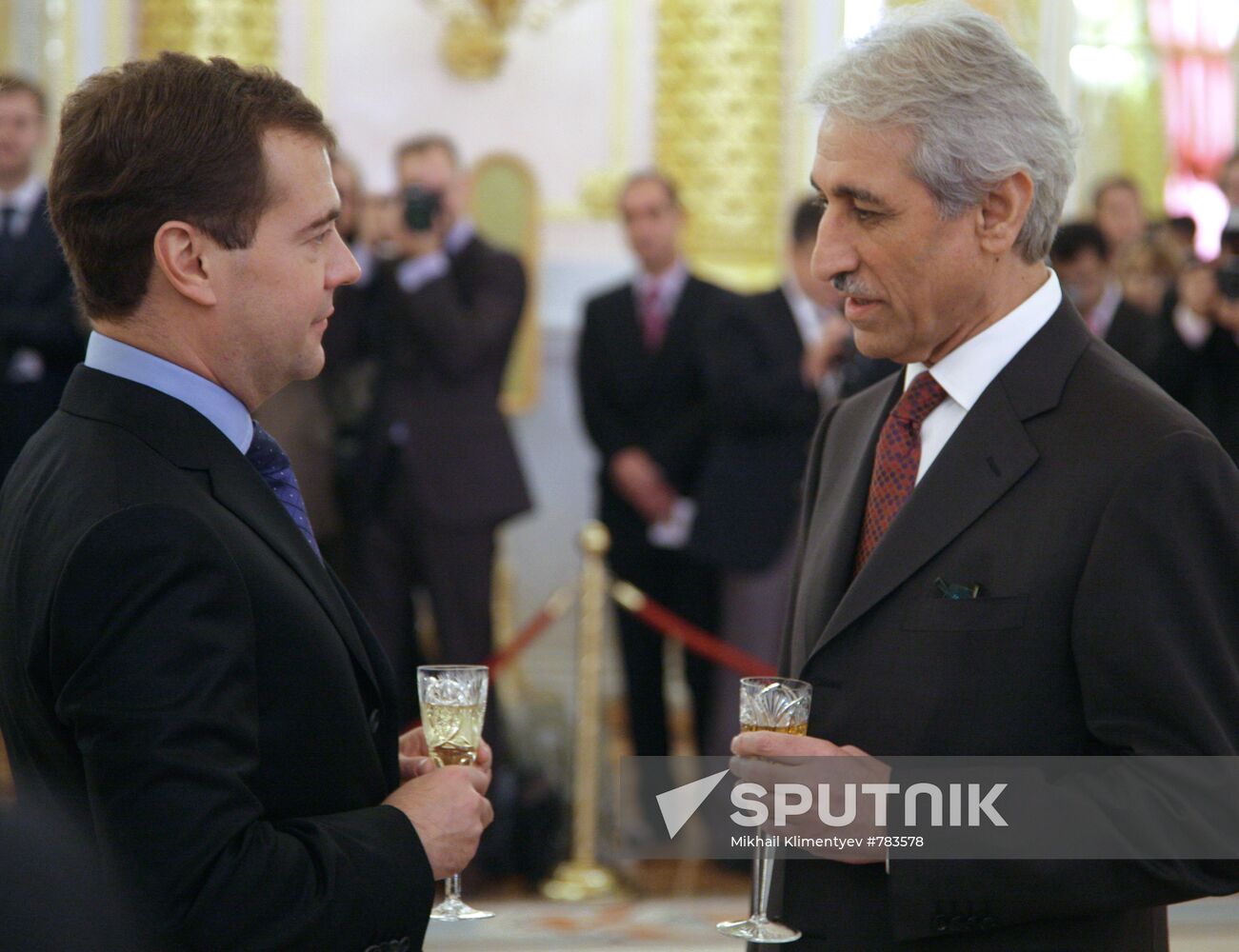 Dmitry Medvedev receives foreign ambassadors' credentials