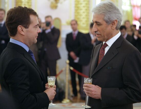 Dmitry Medvedev receives foreign ambassadors' credentials