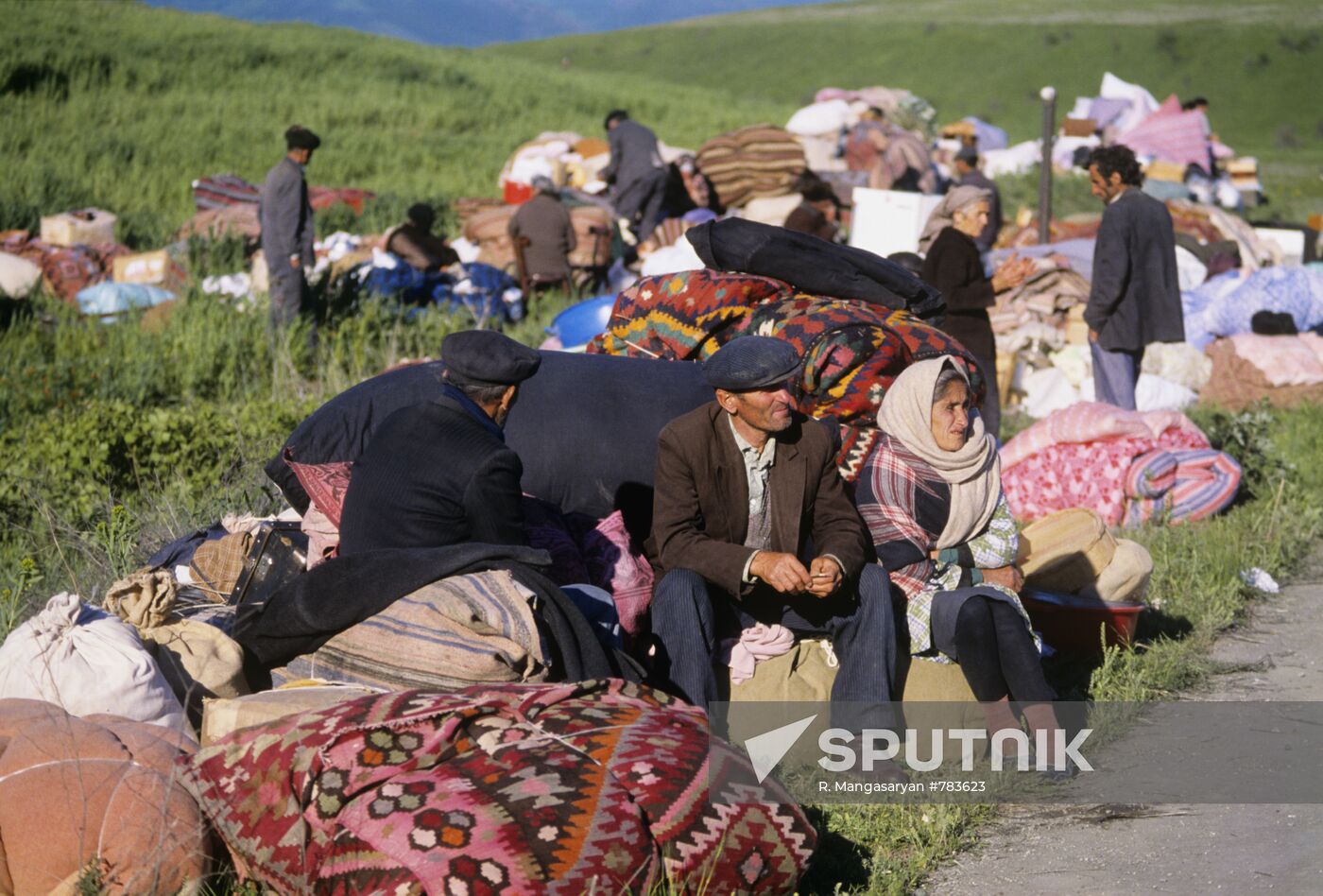 Refugees from Berdzor (Lachin), Nagorny Karabakh